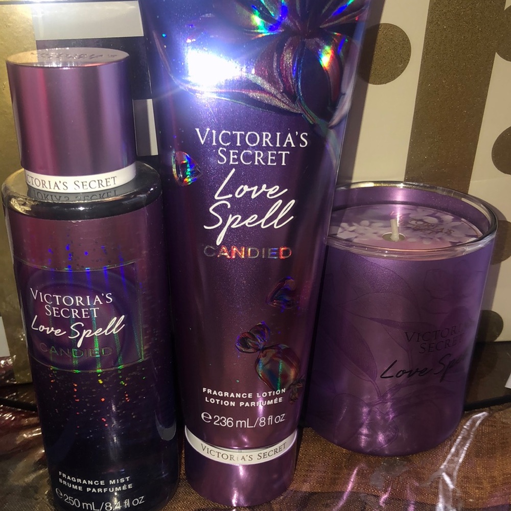 Victoria Secret Love Spell Candied Gift Set Combo
